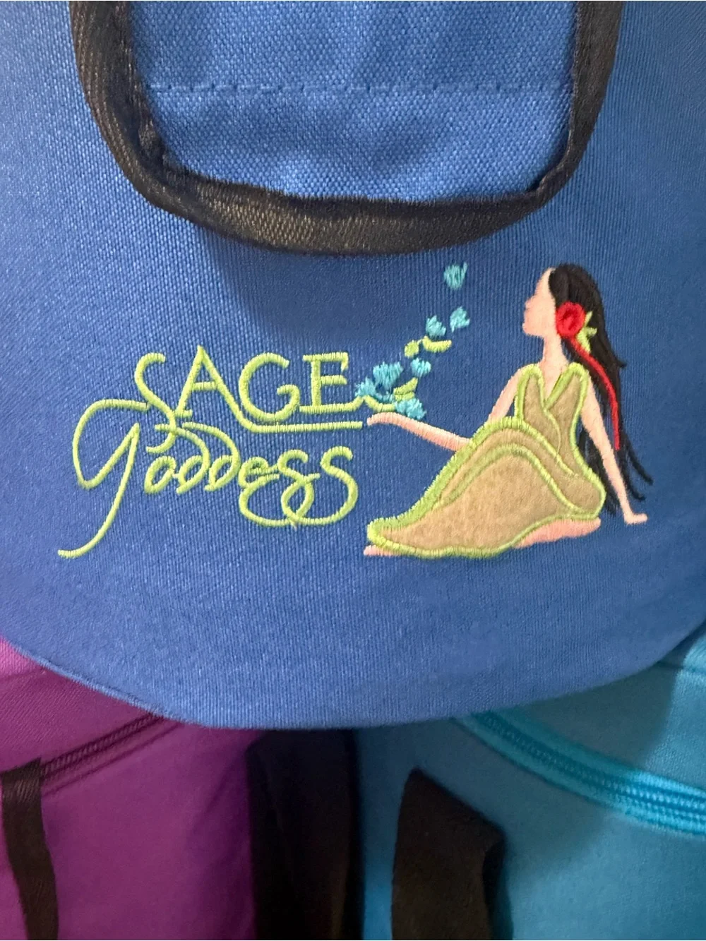 Sage goddess Crystal singing bowls full set w insulated shoulder strap totes